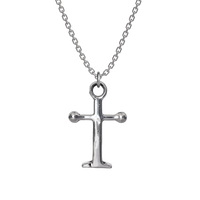 Anchor Cross Necklace